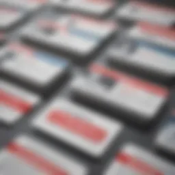 Overview of Costco business card design options