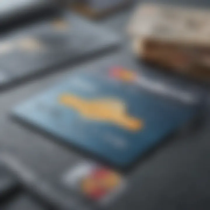 Infographic on types of credit cards with high purchasing power