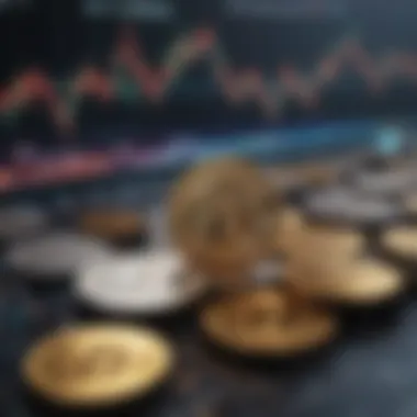 Cryptocurrency Market Trends Analysis Graphical representation of cryptocurrency market trends