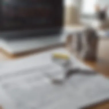 Essential Tools for TSP Management in Retirement Retirement planning tools on a desktop
