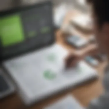 User Experience with H&R Block Tools H&R Block user interface illustrated