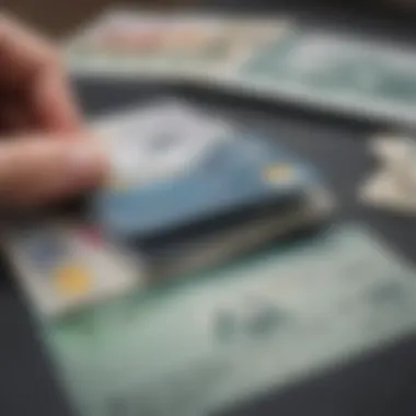 Financial Institutions Offering Debit Cards for Savings Accounts Illustration of various financial institutions offering savings accounts with debit cards