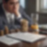 Diverse investment options displayed on a table